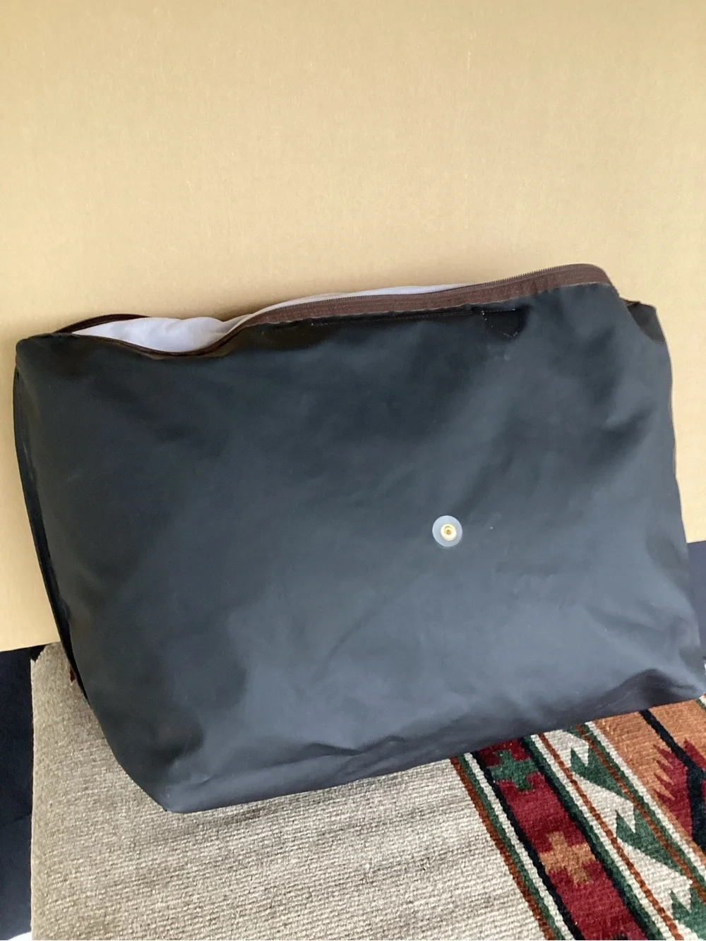 Longchamp Le Pliage Paris travel bag green tote bag